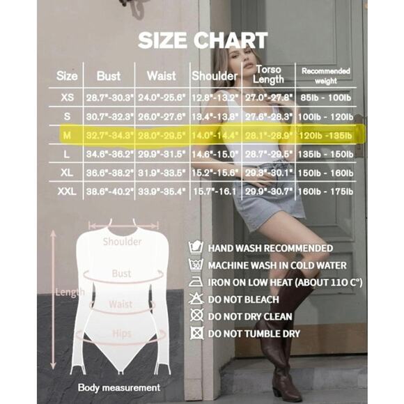 MANGOPOP Bodysuit Women's Size Medium Scoop Neck Sleeveless Sexy Backless Ribbed - Picture 5 of 8